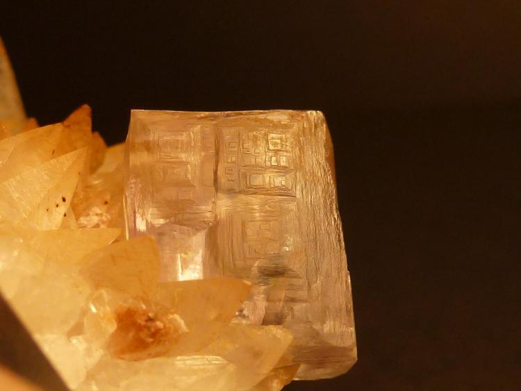 Fluorita en calcita
5 x 5 cm.
(Autor: javier ruiz martin)