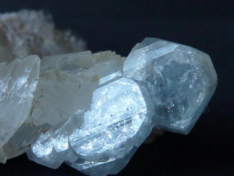 Celestina y Calcita
Cristal: 1 x 0,4 cm.
(Autor: javier ruiz martin)