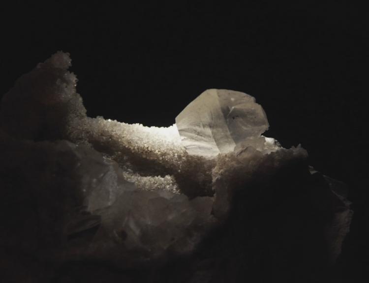 Yeso
Cristal de 18 mm. Detalle pieza anterior
(Autor: Jesus Franquesa Baucells)