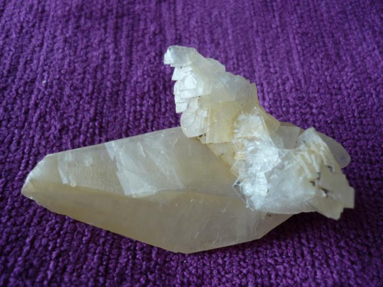 Calcita
7,3 cm x 3,5 cm x 3 cm
(Autor: Tomas Ruiz de Arbulo Saez)