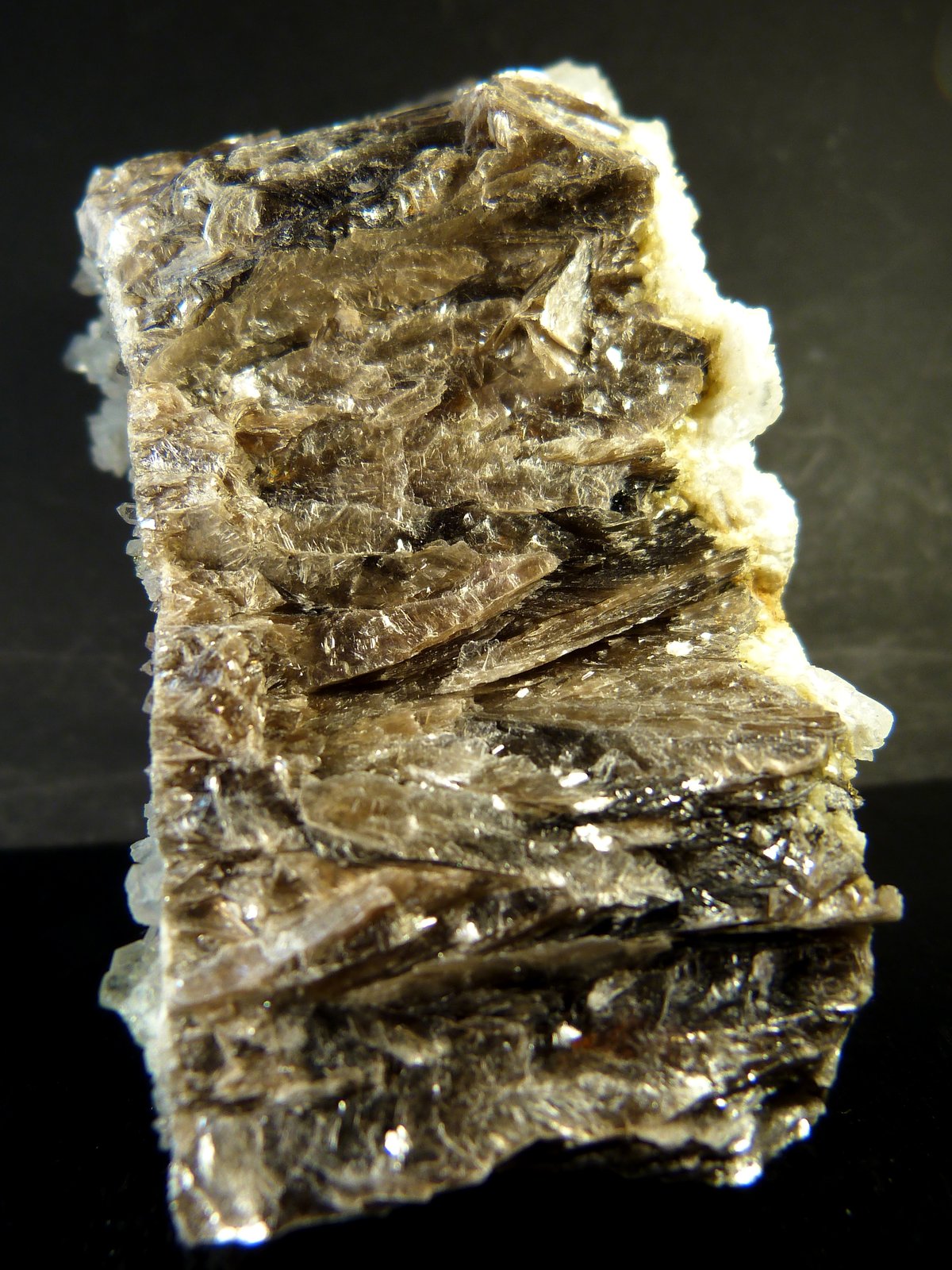 Moscovita (Grupo Mica), Cuarzo y Fluorapatito
9 x 4 x 6 cm.
(Autor: Felipe Abolafia)
