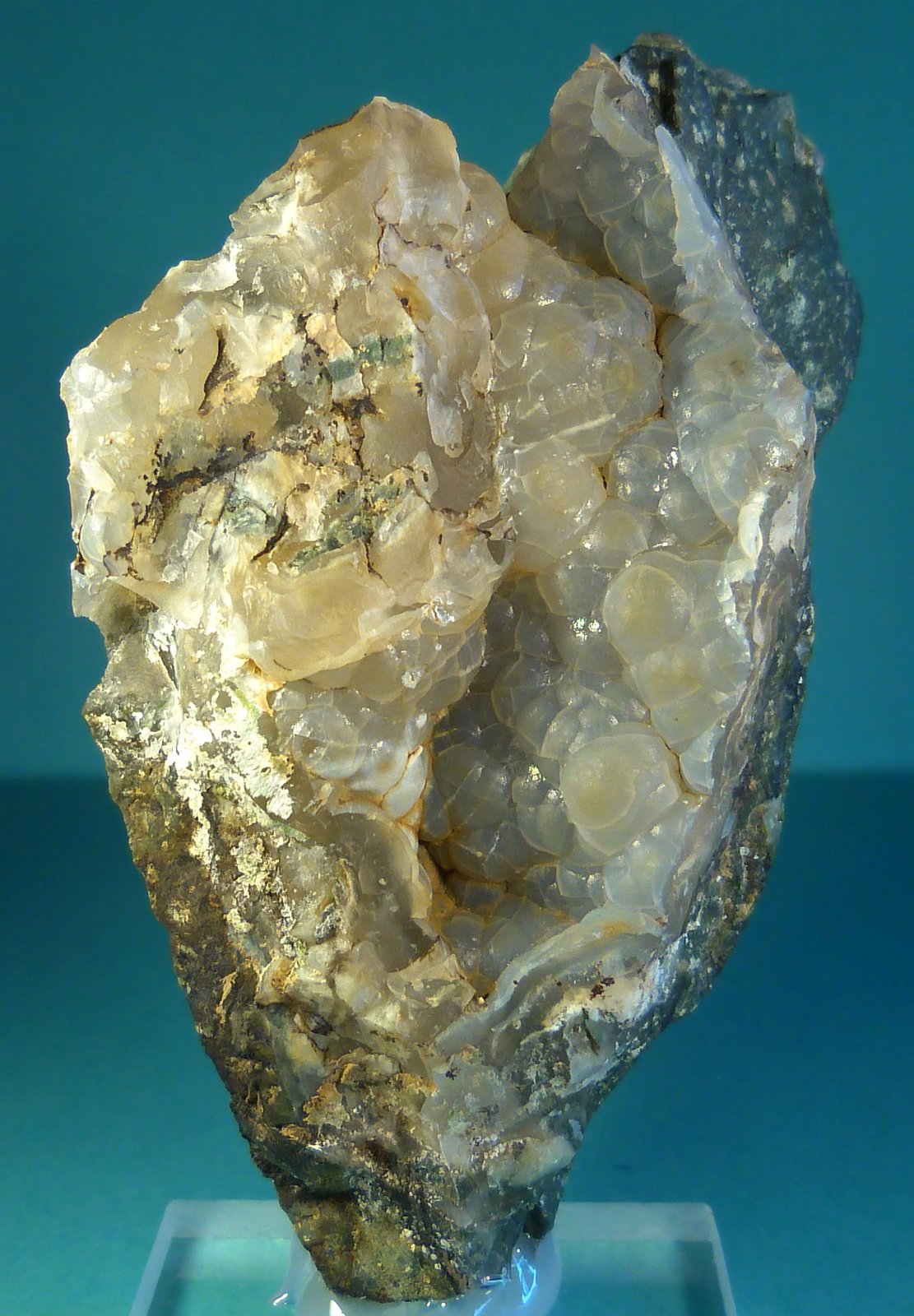 Cuarzo (variedad calcedonia)
9 x 4 x 4 cm.
(Autor: Felipe Abolafia)