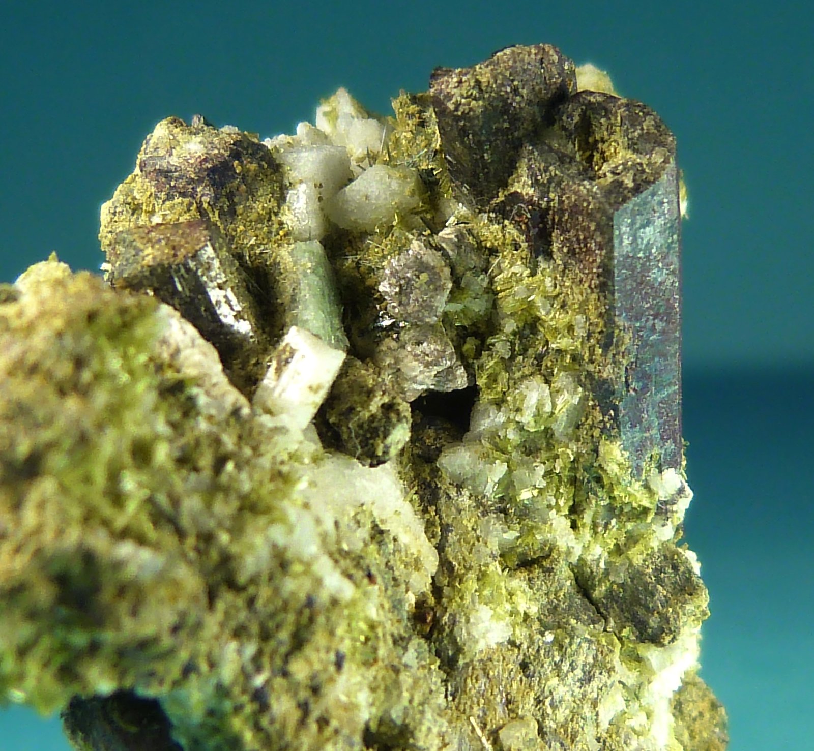 Hedenbergita
3 x 3 x 2 cm.
(Autor: Felipe Abolafia)