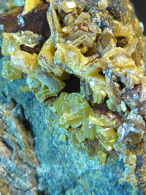 Wulfenita
4 x 7 cm.
(Autor: Felipe Abolafia)