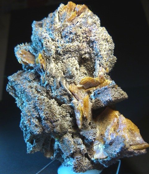 Wulfenita
7 x 9 cm.
(Autor: Felipe Abolafia)