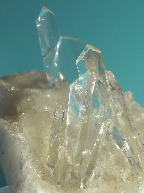 Yeso
5 x 6 cm., tamaño de los cristales: 2,5 x 0,8 cm.
(Autor: Felipe Abolafia)