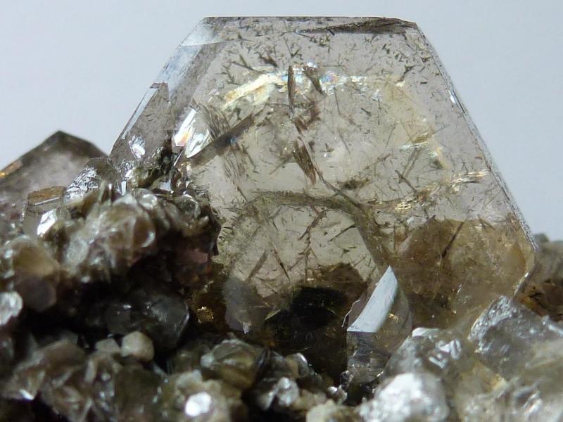 Fluorapatito, Moscovita
5 x 4 cm. El Apatito 1 cm.
(Autor: javier ruiz martin)
