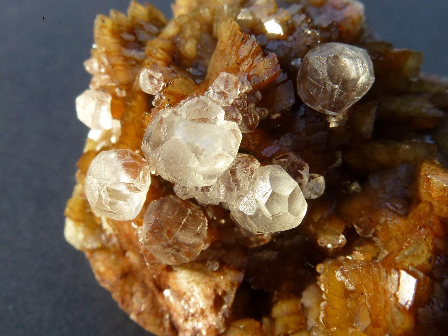 Siderita, Calcita
6 x 5 cm.
(Autor: javier ruiz martin)