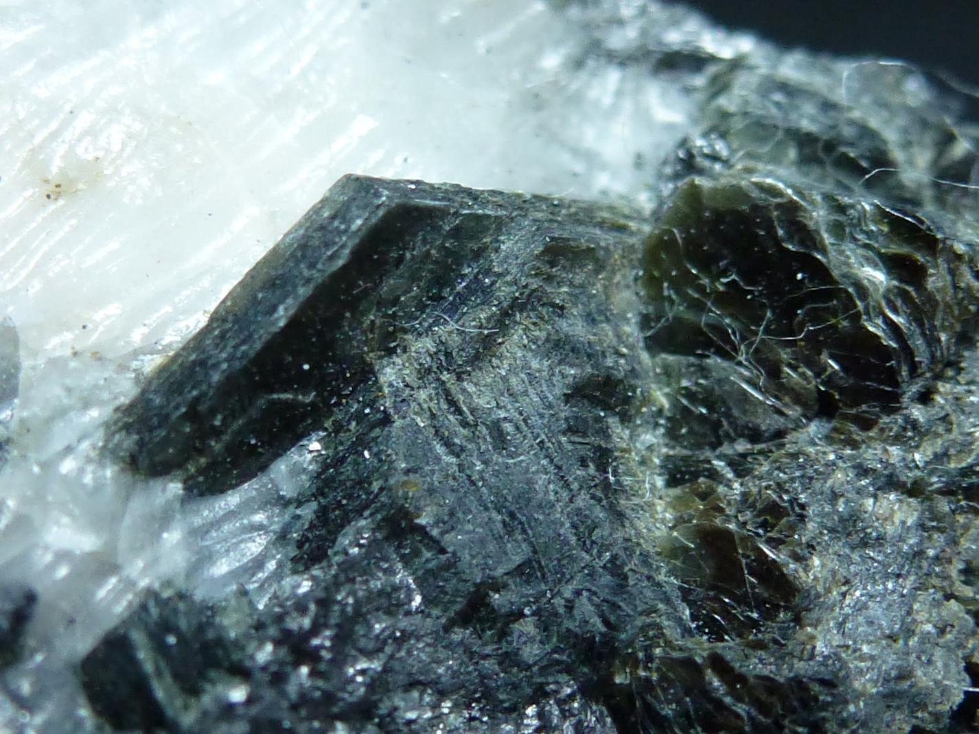 Clinocloro, Magnetita, Calcita, Pirita y Actinolita
11 x 6 cm.
(Autor: javier ruiz martin)
