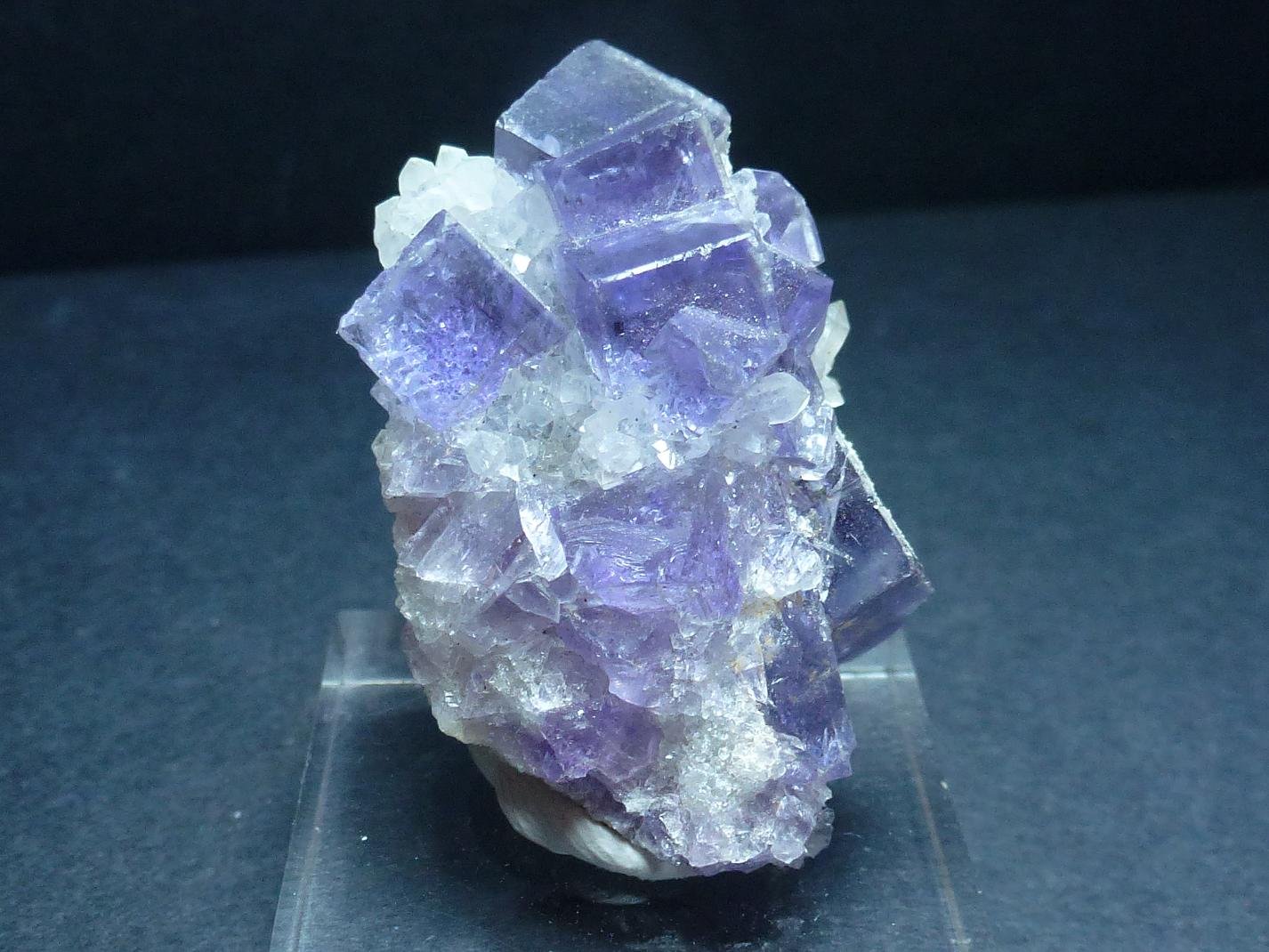 Fluorita, Cuarzo
4,5 x 2 cm.
(Autor: javier ruiz martin)