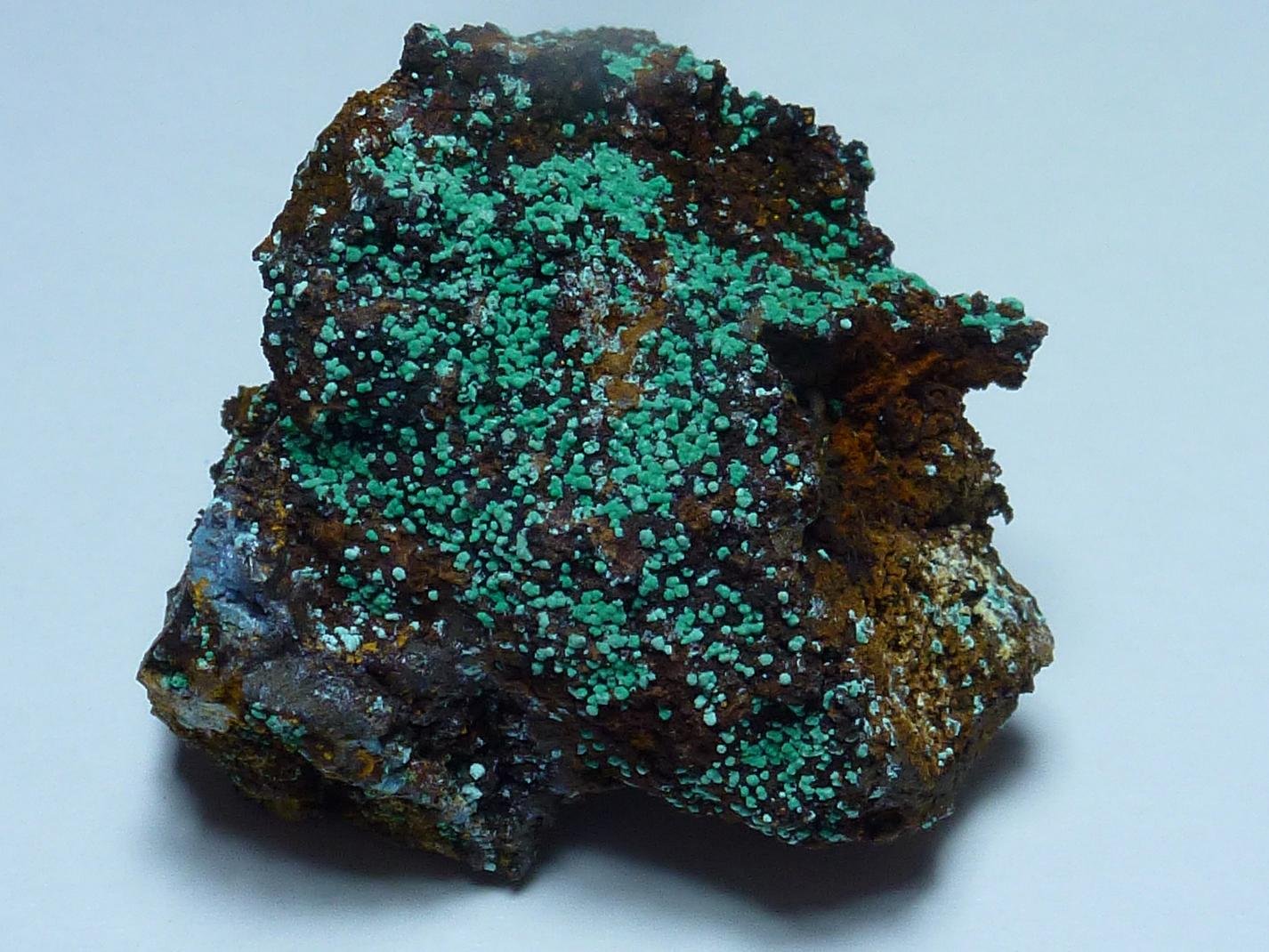 Malaquita, Alofana
3,5 x 3 cm.
(Autor: javier ruiz martin)