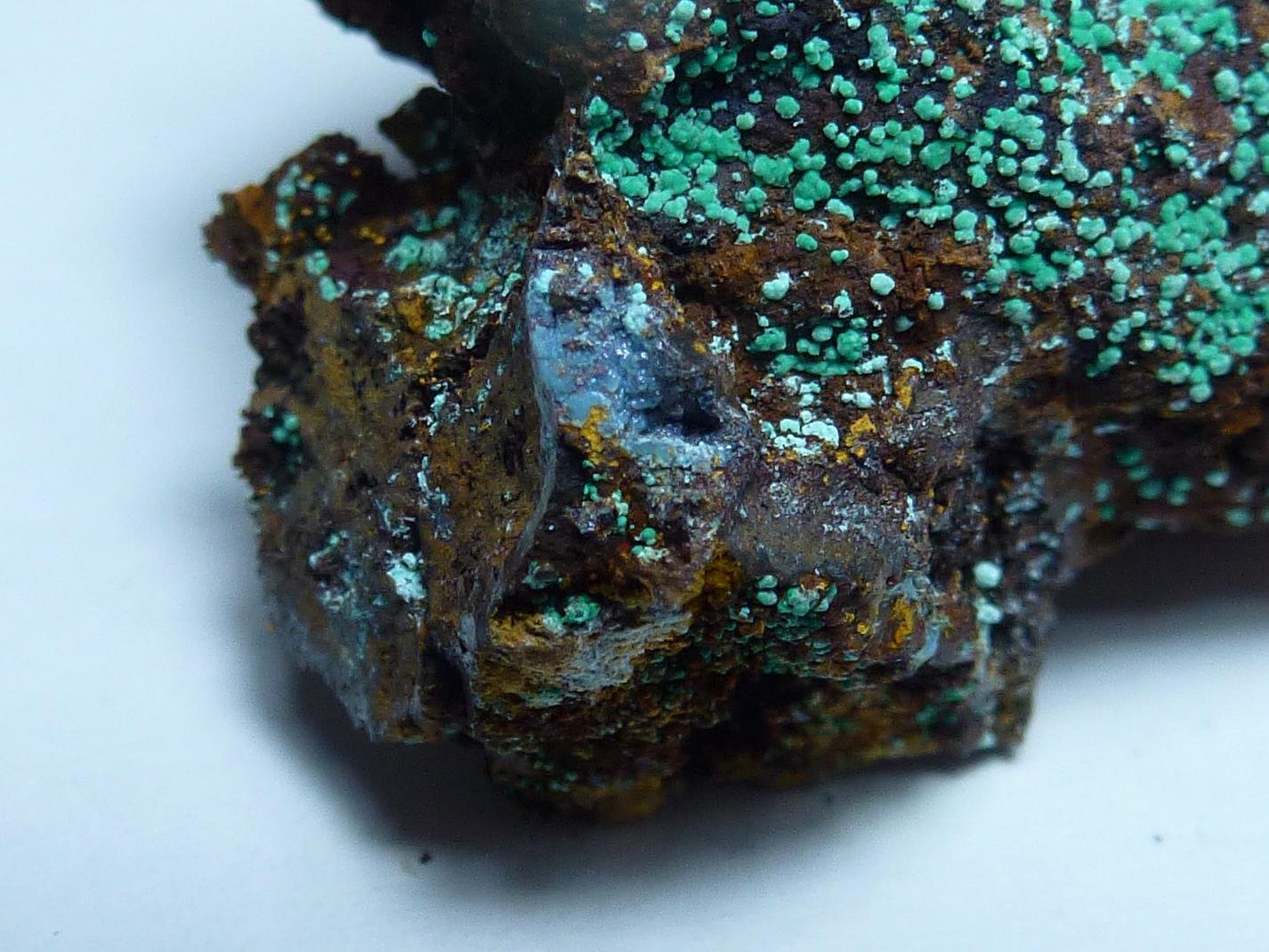 Malaquita, Alofana
3,5 x 3 cm.
(Autor: javier ruiz martin)