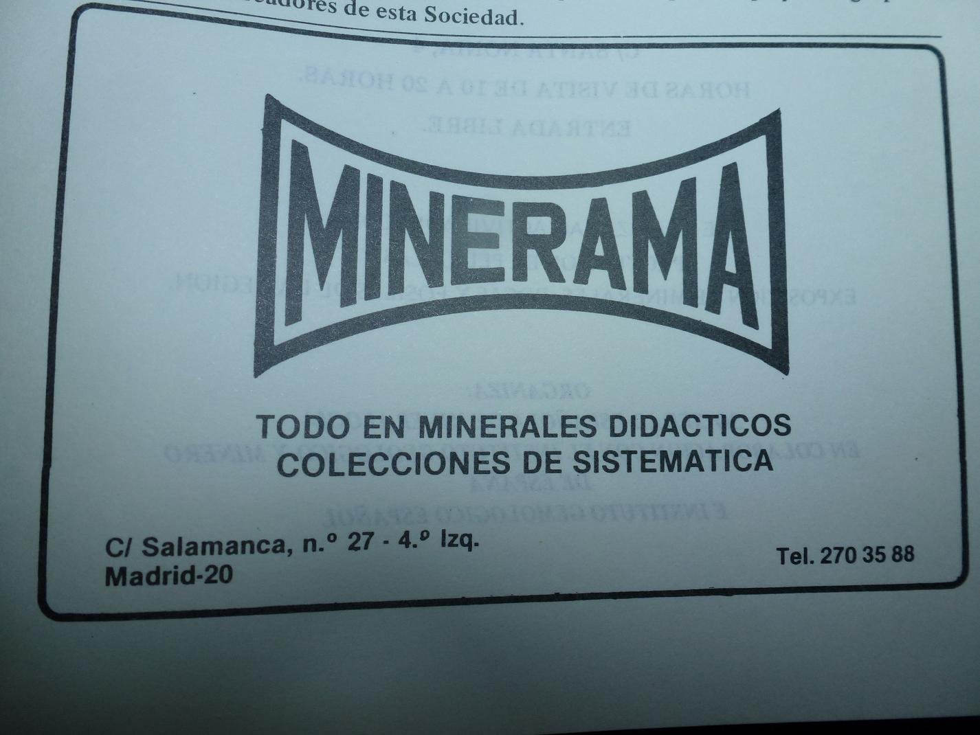 MINERAMA
(Autor: javier ruiz martin)