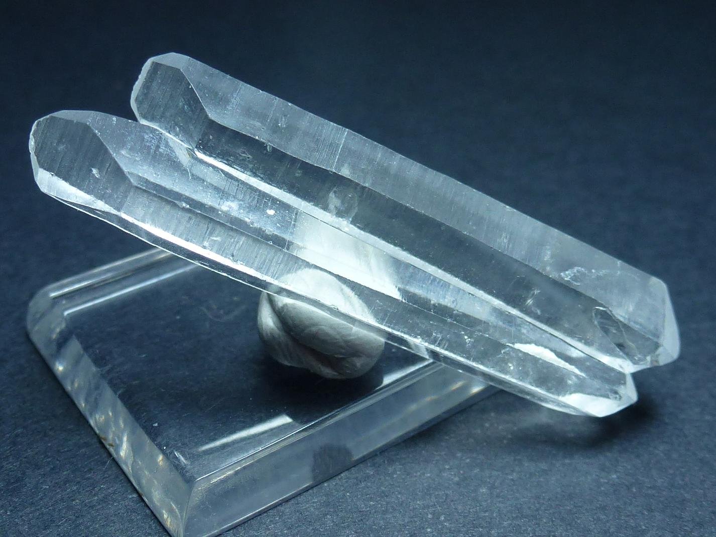 Cuarzo (variedad cristal de roca)
5,5 cm. de longitud
(Autor: javier ruiz martin)
