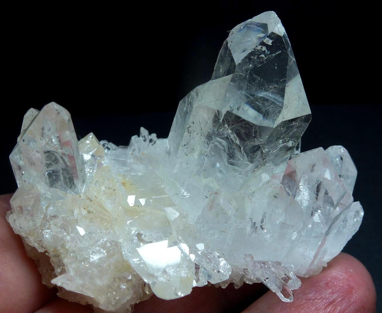 Cuarzo (variedad cristal de roca)
7 x 6 cm.
(Autor: javier ruiz martin)