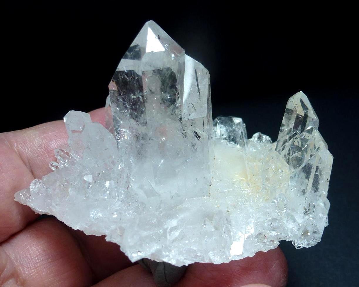 Cuarzo (variedad cristal de roca)
7 x 6 cm.
(Autor: javier ruiz martin)
