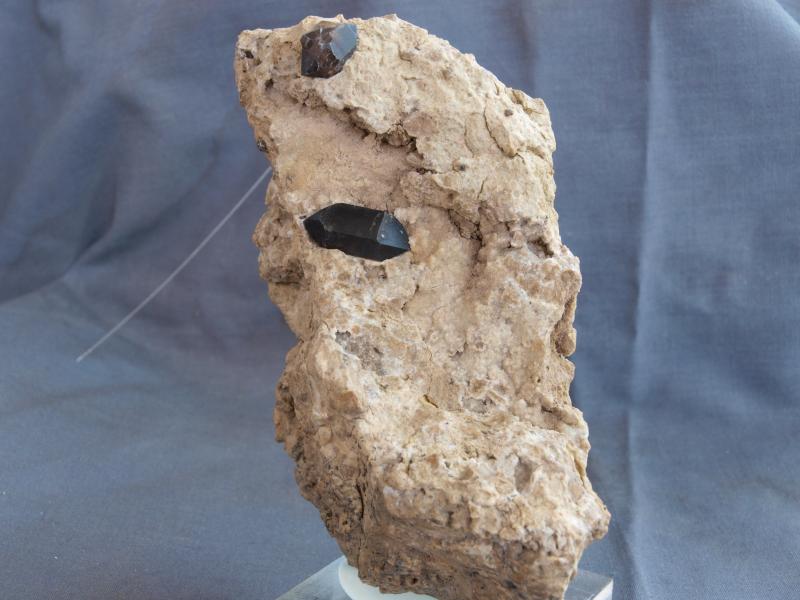 Cuarzo (variedad morión)
10 x 4 cm.
(Autor: Pedro Antonio)