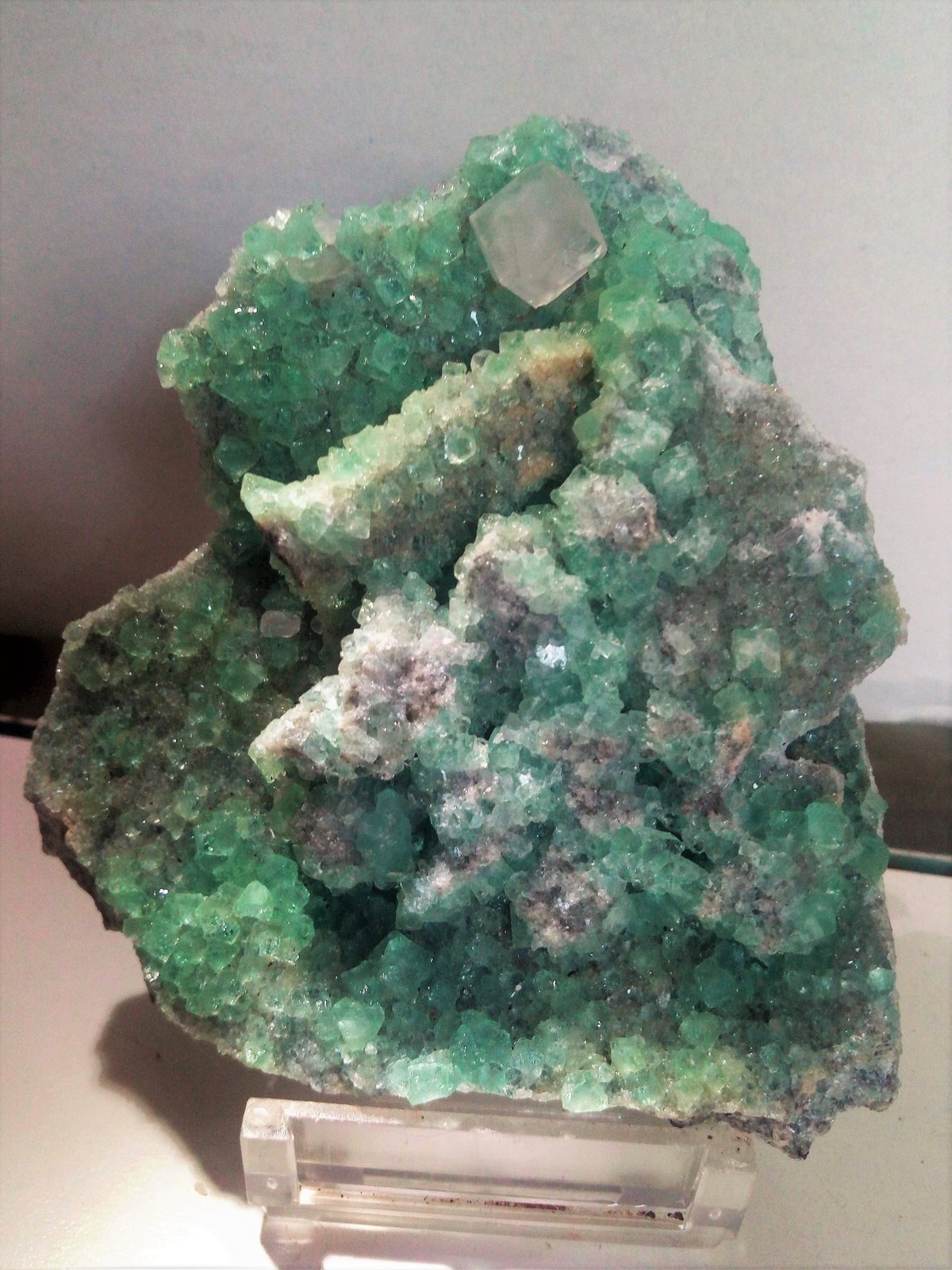 Calcita, Fluorita
8x7 cm.
(Autor: Adri Rodríguez)