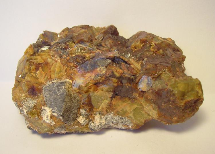 Galena sobre Siderita
7x4x3 cm. Cristal octaédrico de 1'5x1'5 cm.
(Autor: Joaquin Montoro)