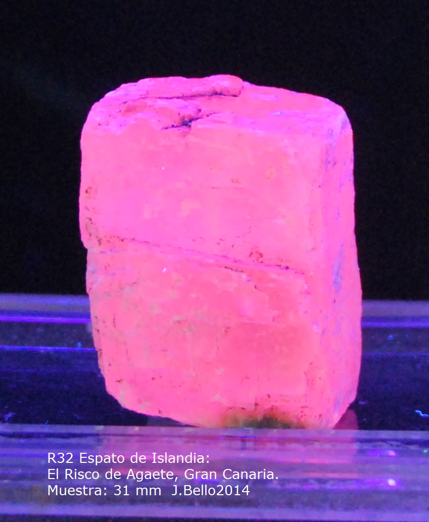 Calcita (variedad espato de Islandia)
31 mm
(Autor: Jose Bello)