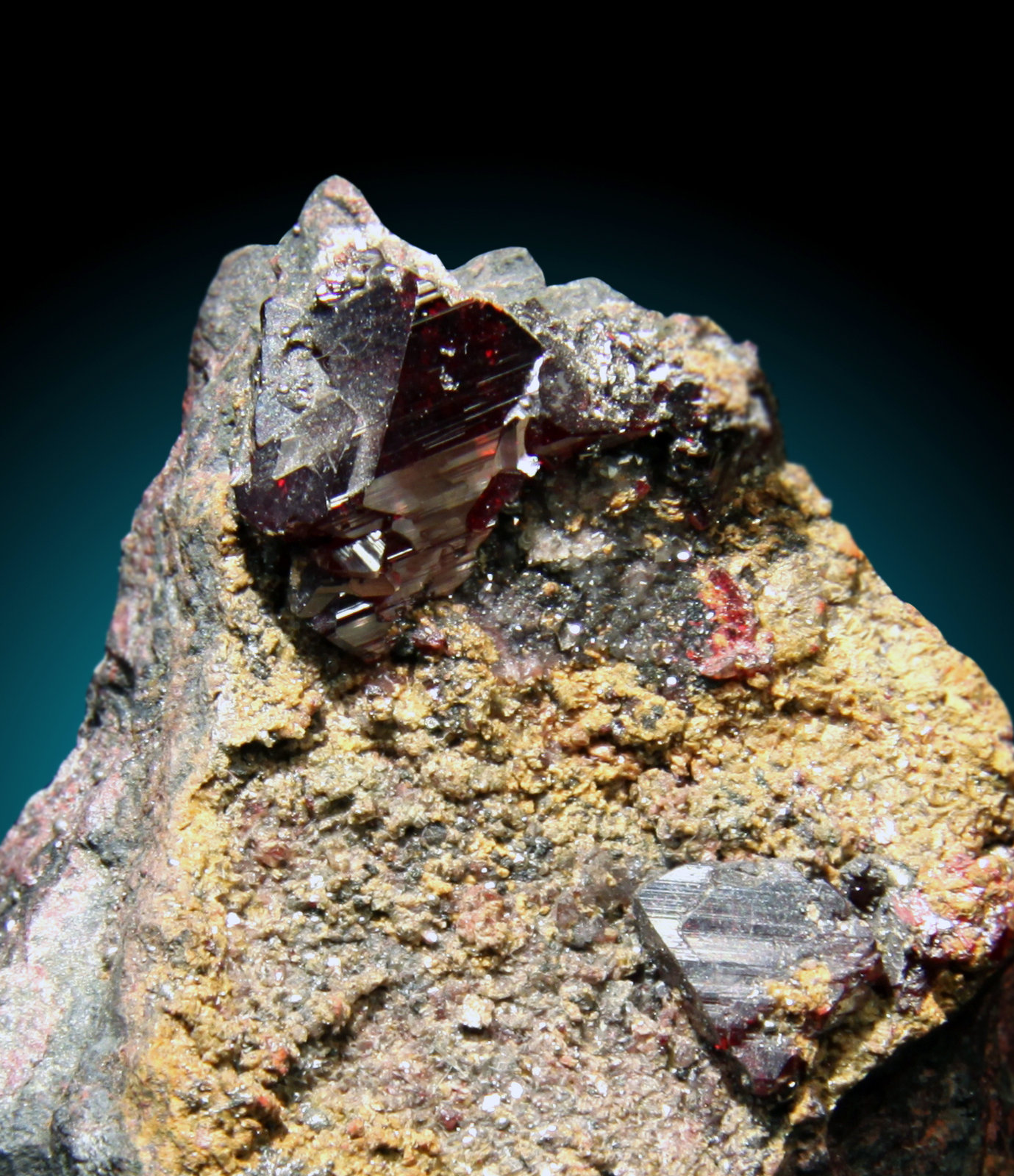 Cinabrio
Cristal de 1cm
(Autor: Raul Vancouver)