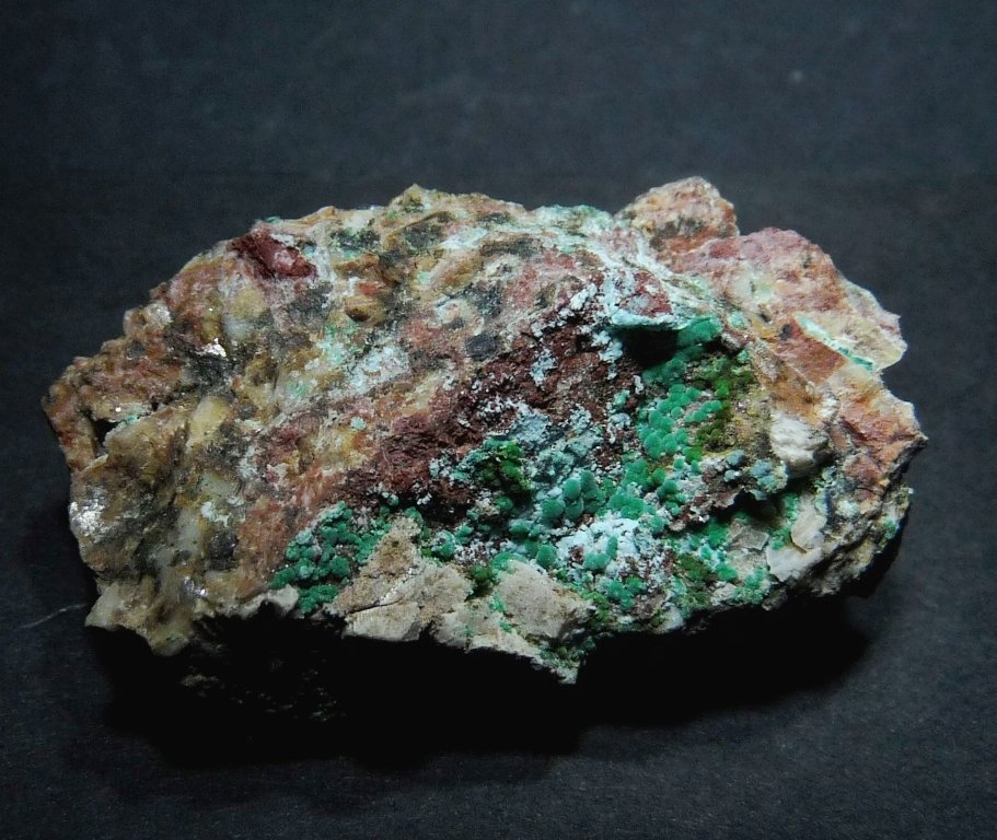 Rosasita y Auricalcita.
35x20 mm.
(Autor: Jesus Franquesa Baucells)