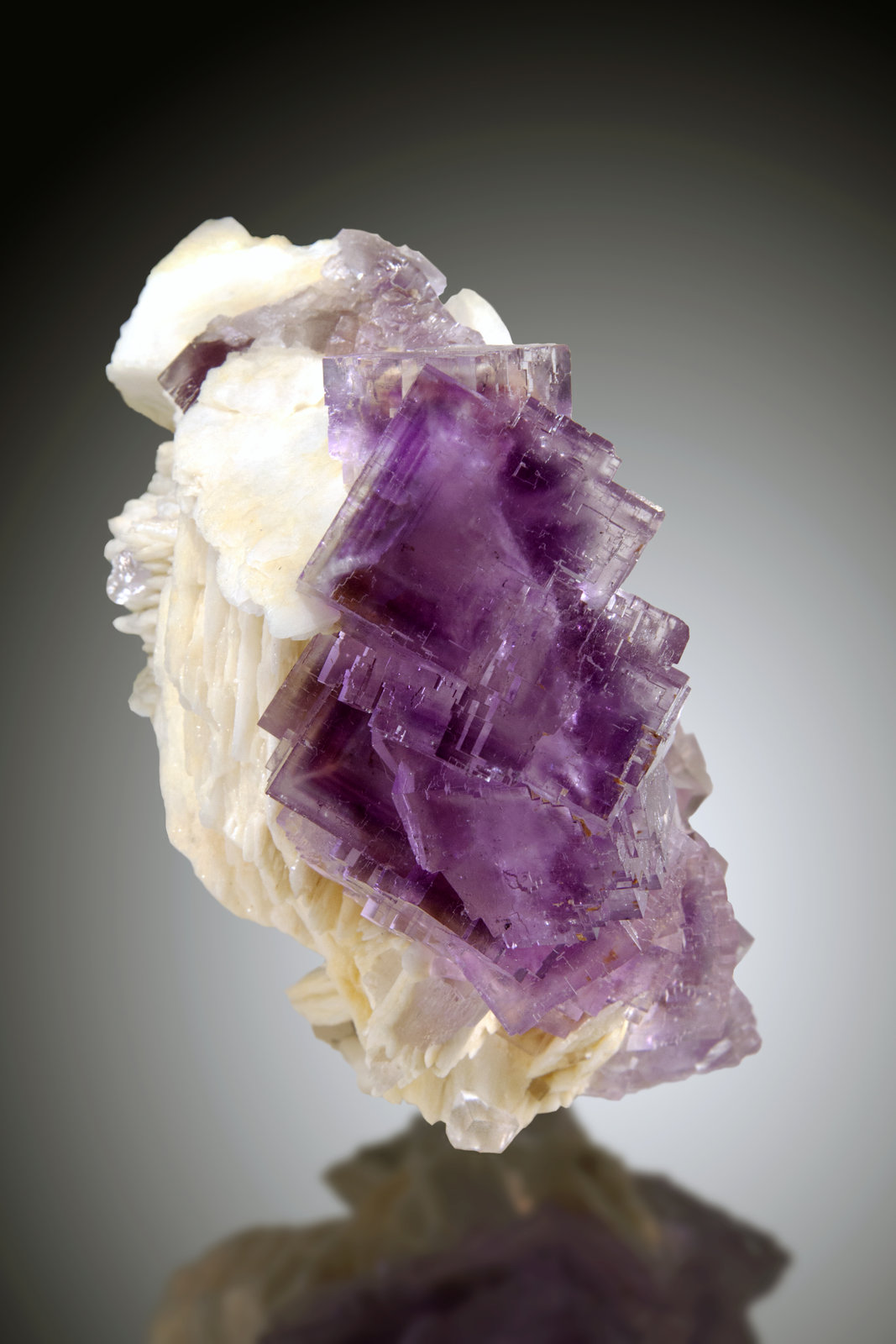 Fluorita, Barita
13x10, cristales hasta 3cm
(Autor: Raul Vancouver)