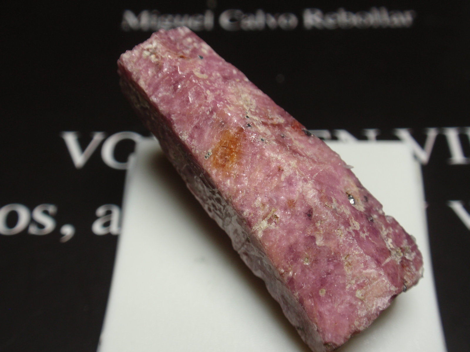 Corindon (variedad rubi)
12x35 mm
(Autor: Ignacio)