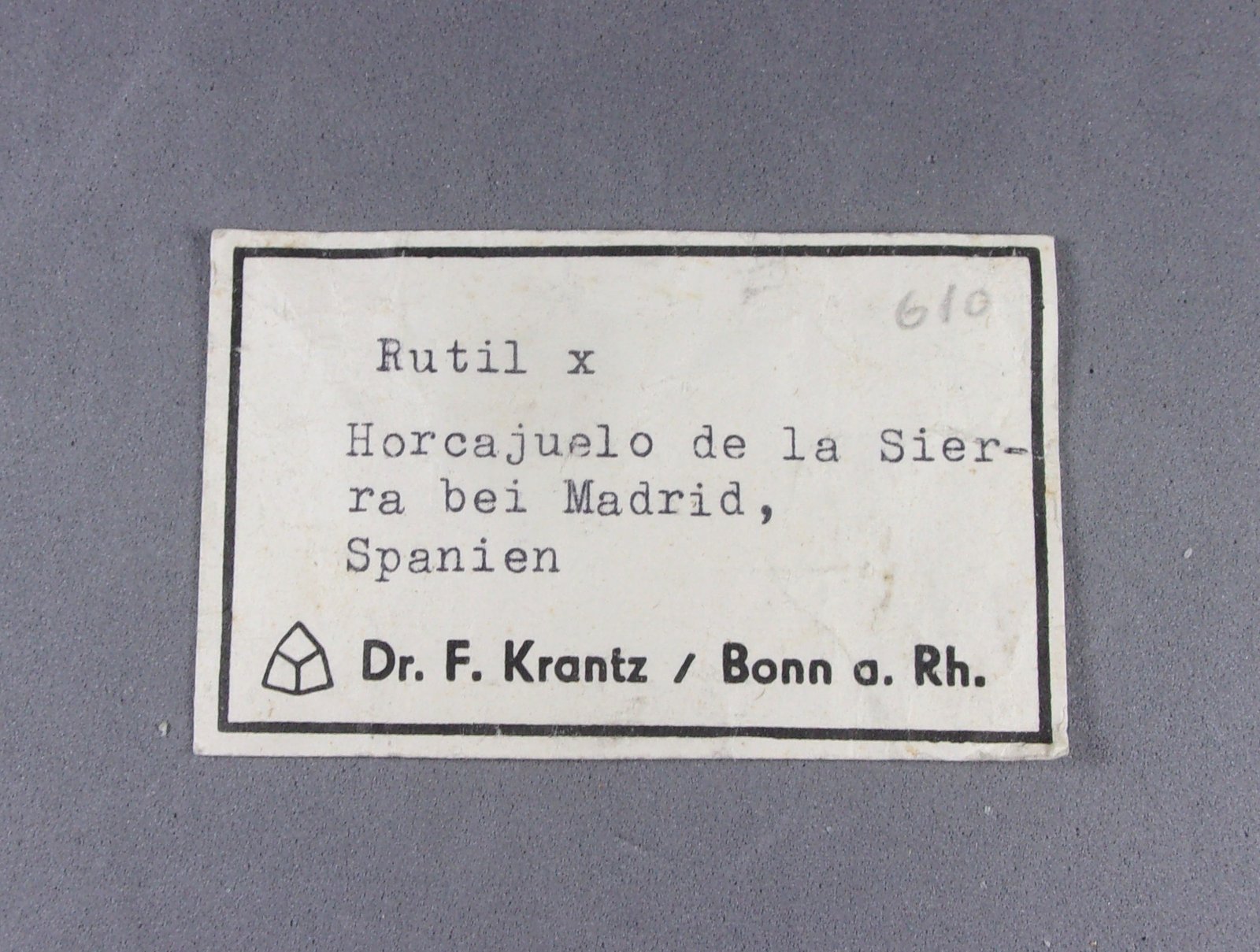 _Etiqueta Rutilo
(Autor: J. G. Alcolea)