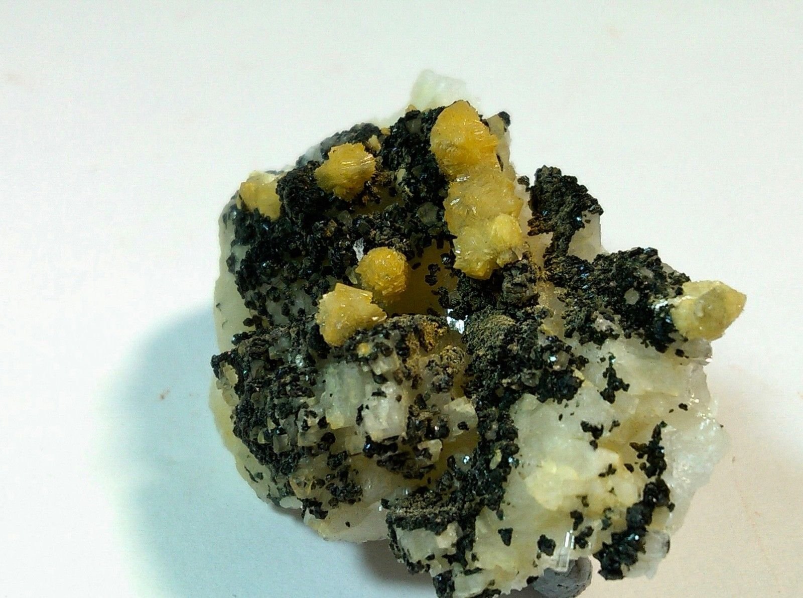 Bavenita, Clinocloro y Albita
30x20x15mm
(Autor: Carlos G. Bargueño)