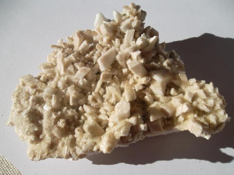 Laumontita
10 x 6 cm.
(Autor: javier ruiz martin)
