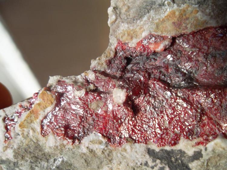Cinabrio
10 x 4 cm.
(Autor: javier ruiz martin)