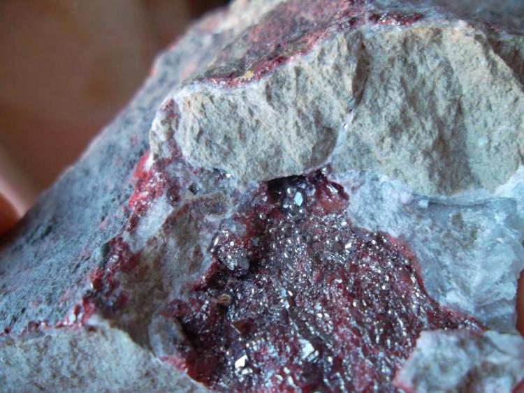 Cinabrio
4 x 3 cm.
(Autor: javier ruiz martin)