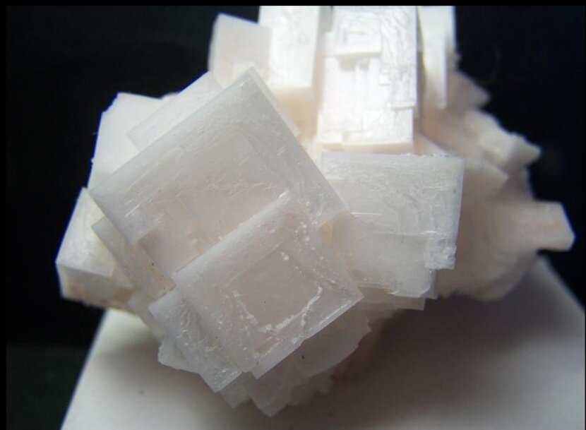 Halita.
Salinas de Imón, Imón, Sigüenza, Comarca Serranía de Guadalajara, Guadalajara, Castilla-La Mancha, España
6'5x 4'5 cm
(Autor: AntonioJesus)