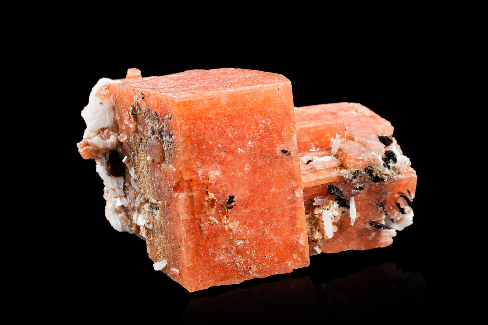 Serandita con Aegirina
Poudrette Quarry, Mont Saint-Hilaire, La Vallée-du-Richelieu RCM, Montérégie, Québec, Canada
9 x 6 x 5 cm / Cristal principal: 7.4 cm
(Autor: Museo mim)