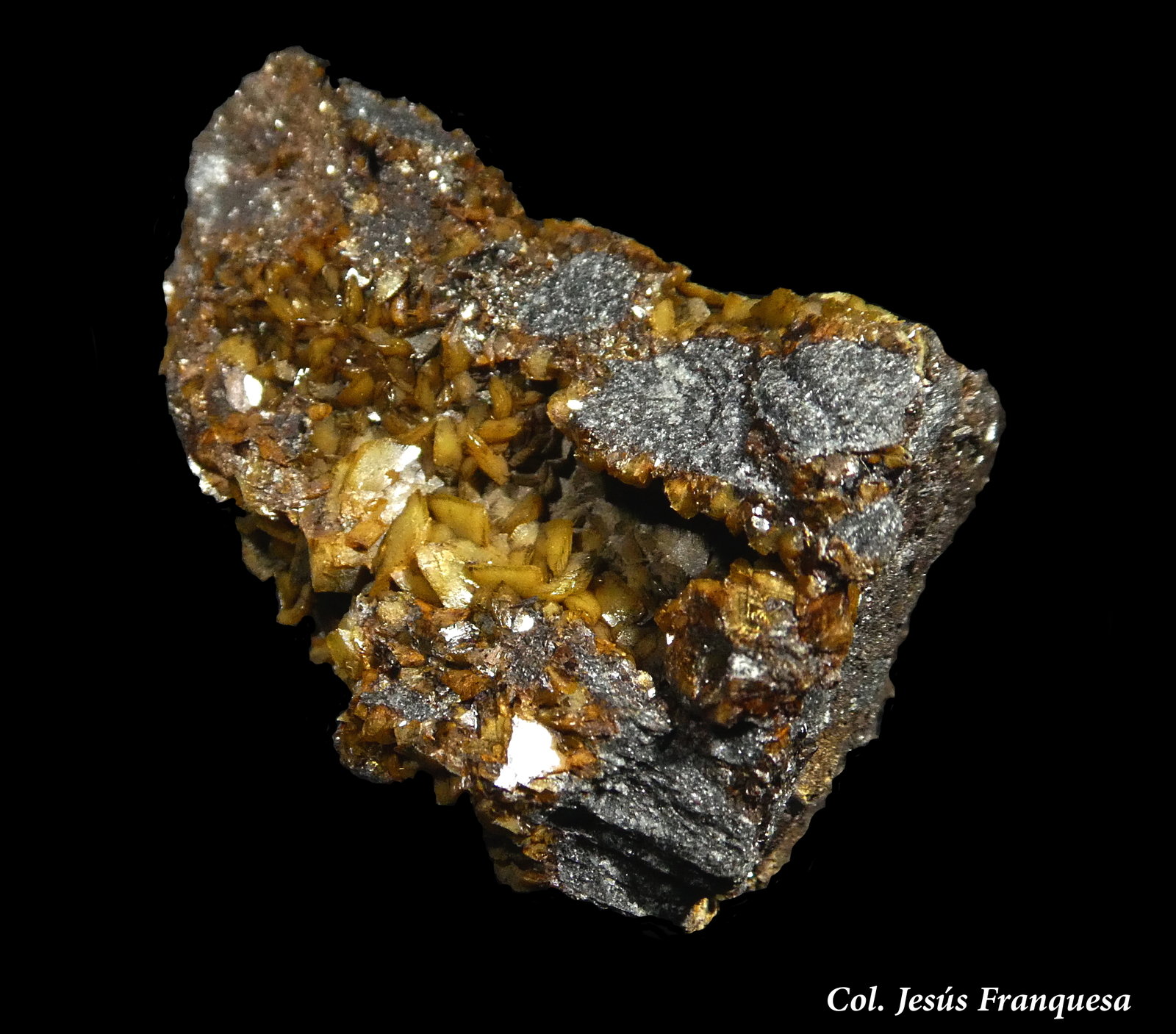 Siderita.
34x24 mm.
(Autor: Jesus Franquesa Baucells)