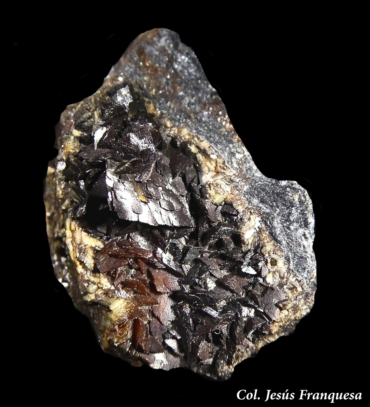 Siderita.
30x25 mm.
(Autor: Jesus Franquesa Baucells)