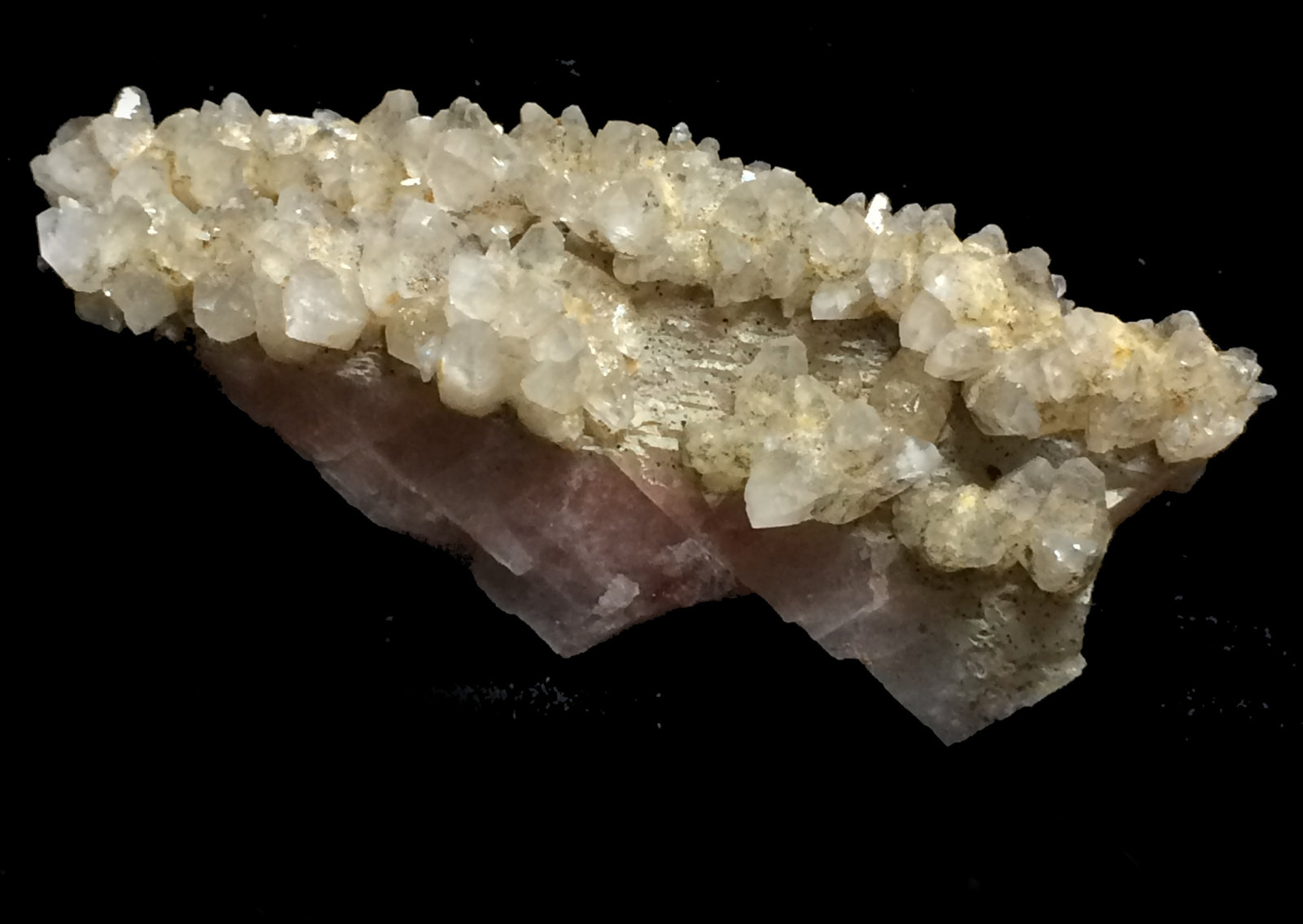 Calcita, Barita
7x3cm
(Autor: Obsi)