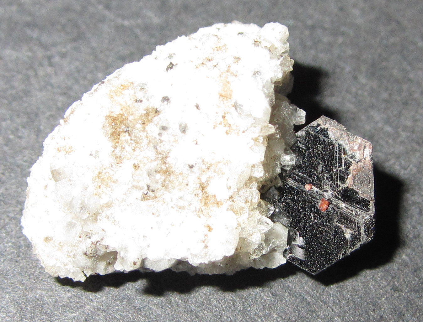 Pirocloro, Biotita y Sanidina
20 x 15 mm.
(Autor: prcantos)