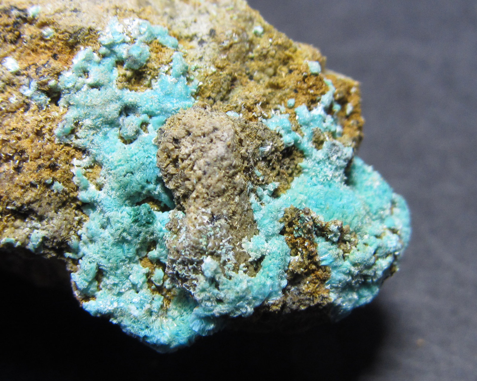 Auricalcita
2'5 cm. ancho de campo
(Autor: prcantos)