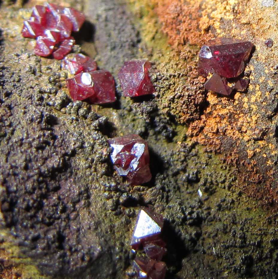 Cuprita
1 cm. ancho de campo
(Autor: prcantos)