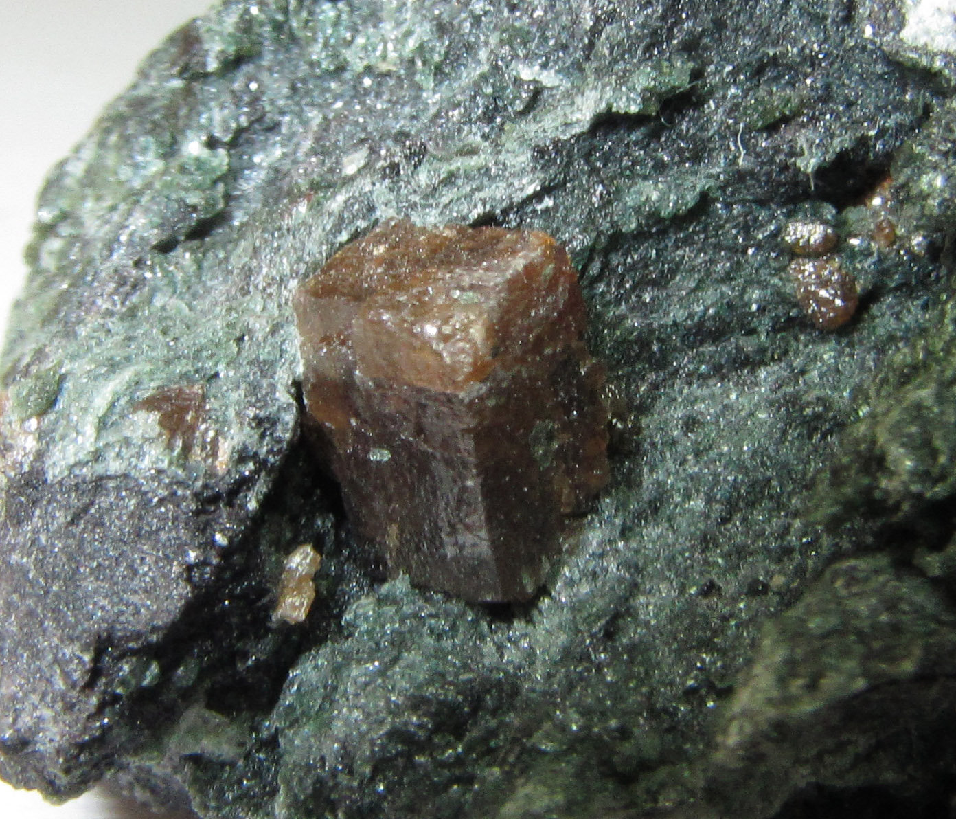 Perovskita
Cristal de 4 x 3 x 6 mm.
(Autor: prcantos)