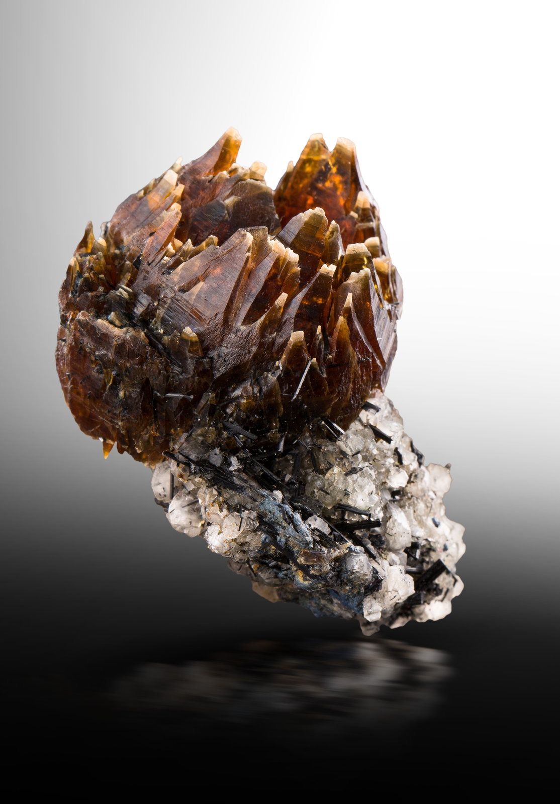 Synchysita-(Ce)
4 x 4 x 5 cm / cristal principal: 2.6 cm
(Autor: Museo MIM)