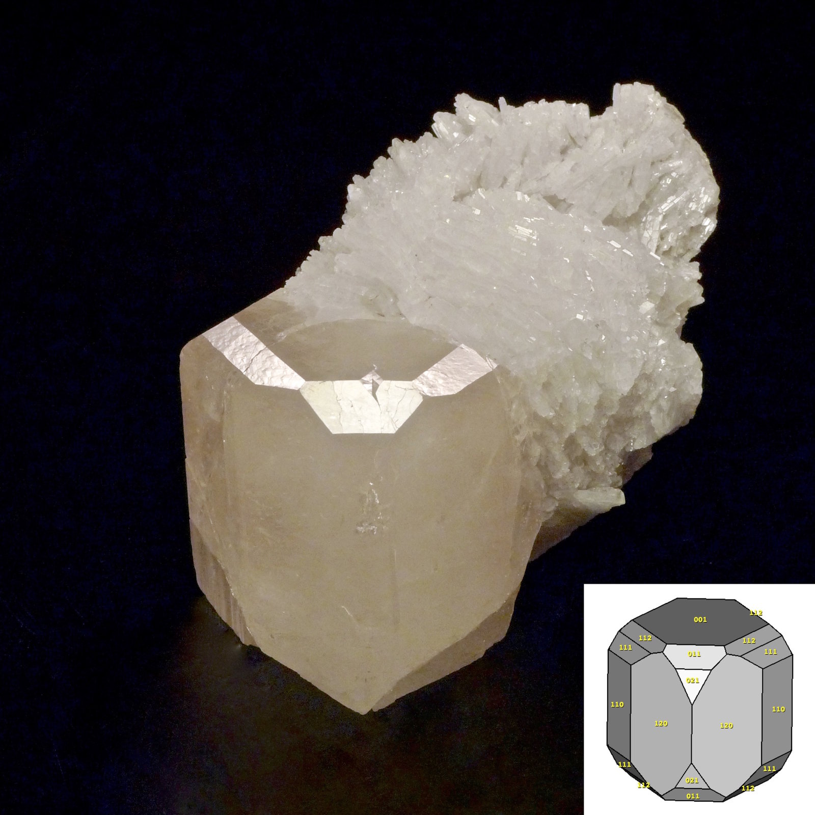 Topacio
Cristal 5 cm de altura
(Autor: Josele)