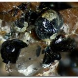 Hematites sobre cuarzo
Encuadre de 7mm.
(Autor: Rafa Muñoz(mineralvarado))