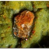 Zircón.
Cristal de 0,3 mm.
(Autor: Rafa Muñoz(mineralvarado))