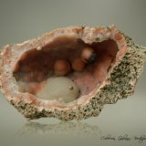 Cuarzo (variedad calcedonia)
93 x 54 x 49 mm.
(Autor: Rafael Galiana)