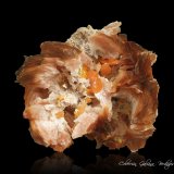 Wulfenita en Barita
87 x 80 x 50 mm.
(Autor: Rafael Galiana)