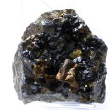 Calcopirita y Esfalerita
Medidas pieza: 5,7x5x4,3 cm
(Autor: Sergio Pequeño)
