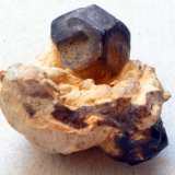 Goethita pseudomórfica de Pirita
Medidas pieza: 3x2,5x2 cm
(Autor: Sergio Pequeño)